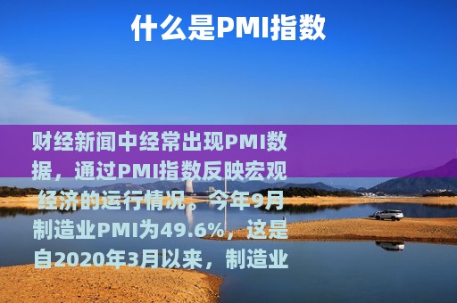 什么是PMI指数