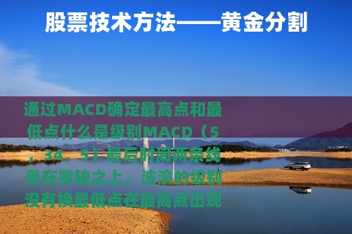 股票技术方法——黄金分割