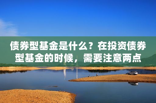 债券型基金是什么？在投资债券型基金的时候，需要注意两点