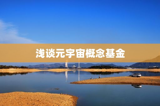 浅谈元宇宙概念基金