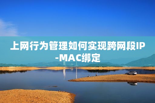上网行为管理如何实现跨网段IP-MAC绑定