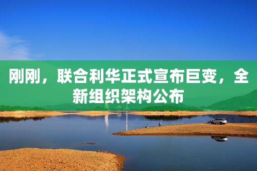 刚刚，联合利华正式宣布巨变，全新组织架构公布