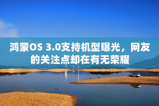 鸿蒙OS 3.0支持机型曝光，网友的关注点却在有无荣耀
