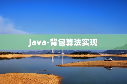 Java-背包算法实现