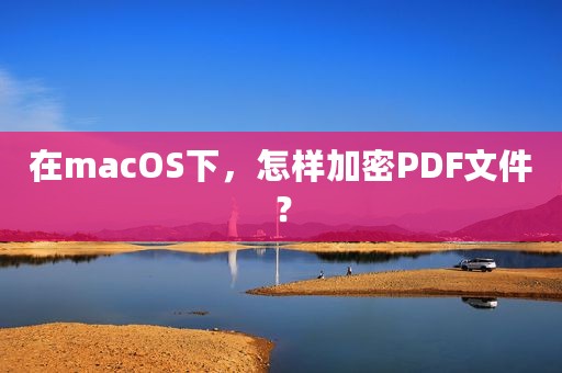 在macOS下，怎样加密PDF文件？