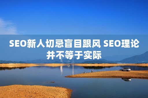 SEO新人切忌盲目跟风 SEO理论并不等于实际