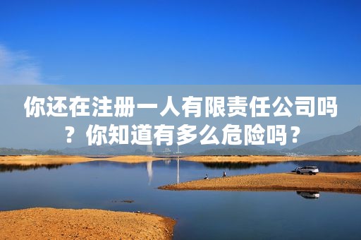 你还在注册一人有限责任公司吗？你知道有多么危险吗？