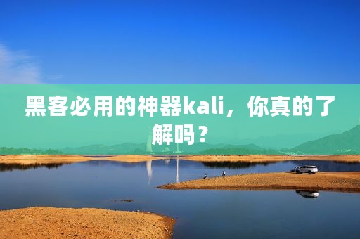 黑客必用的神器kali，你真的了解吗？