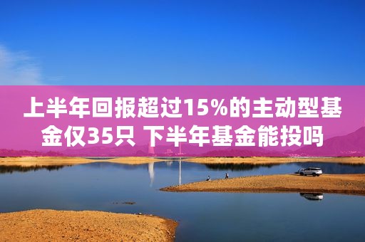 上半年回报超过15%的主动型基金仅35只 下半年基金能投吗