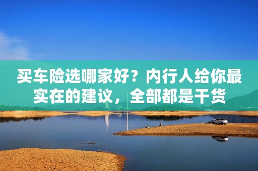 买车险选哪家好？内行人给你最实在的建议，全部都是干货