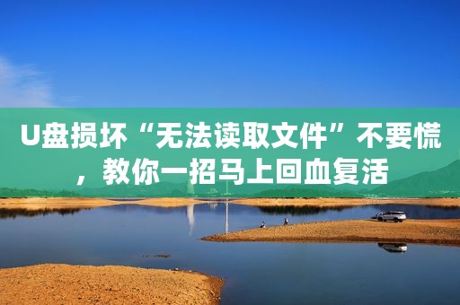 U盘损坏“无法读取文件”不要慌，教你一招马上回血复活