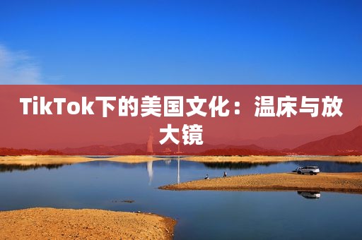 TikTok下的美国文化：温床与放大镜