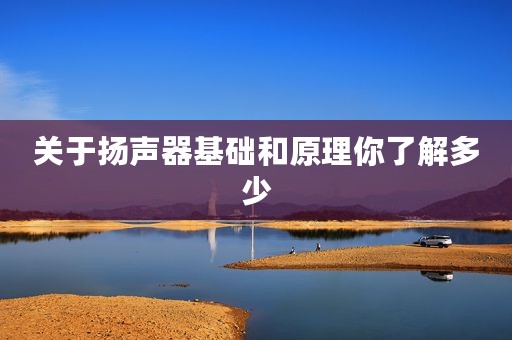 关于扬声器基础和原理你了解多少