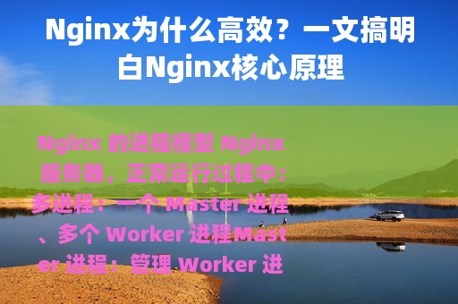 Nginx为什么高效？一文搞明白Nginx核心原理