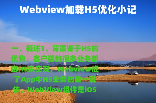 Webview加载H5优化小记