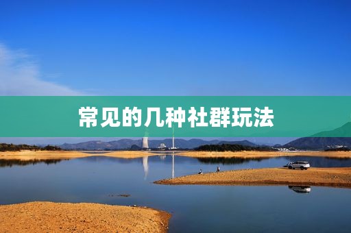 常见的几种社群玩法