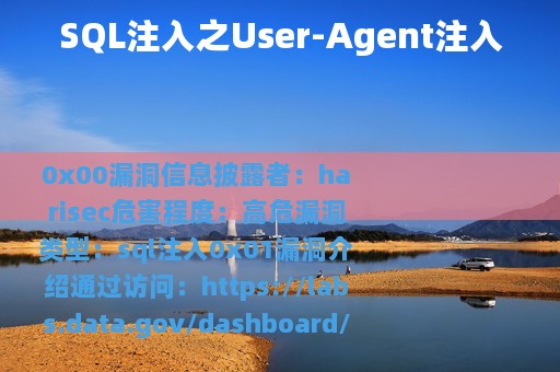 SQL注入之User-Agent注入