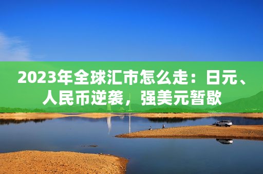 2023年全球汇市怎么走：日元、人民币逆袭，强美元暂歇