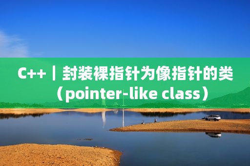 C++｜封装裸指针为像指针的类（pointer-like class）