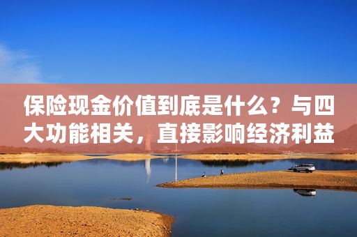 保险现金价值到底是什么？与四大功能相关，直接影响经济利益