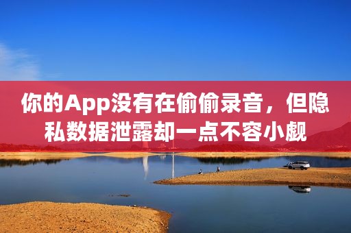 你的App没有在偷偷录音，但隐私数据泄露却一点不容小觑