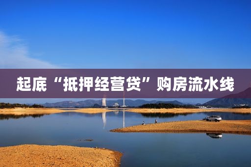 起底“抵押经营贷”购房流水线