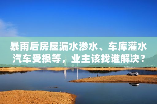暴雨后房屋漏水渗水、车库灌水汽车受损等，业主该找谁解决？