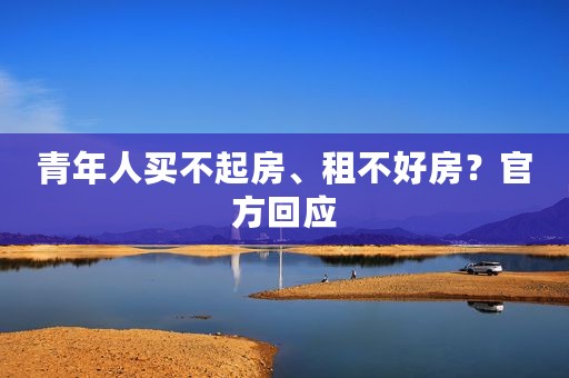 青年人买不起房、租不好房？官方回应