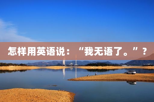 怎样用英语说：“我无语了。”？