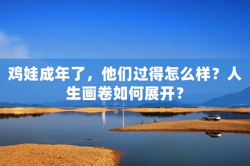鸡娃成年了，他们过得怎么样？人生画卷如何展开？