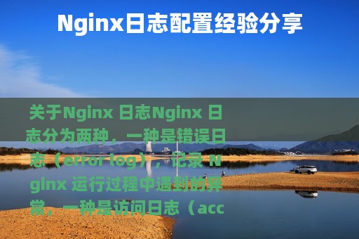 Nginx日志配置经验分享