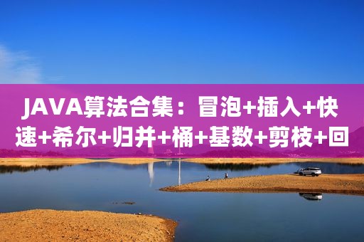 JAVA算法合集：冒泡+插入+快速+希尔+归并+桶+基数+剪枝+回溯算法
