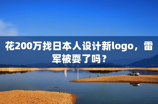 花200万找日本人设计新logo，雷军被耍了吗？