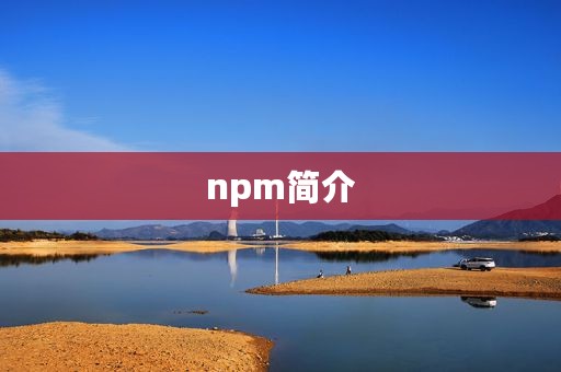 npm简介