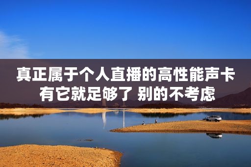 真正属于个人直播的高性能声卡 有它就足够了 别的不考虑