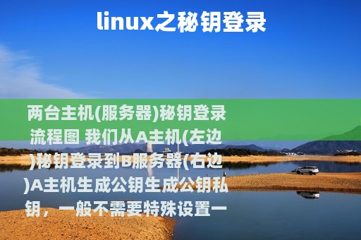 linux之秘钥登录