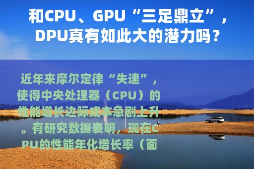 和CPU、GPU“三足鼎立”，DPU真有如此大的潜力吗？
