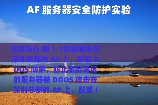 AF 服务器安全防护实验