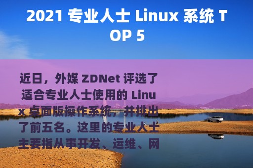 2021 专业人士 Linux 系统 TOP 5