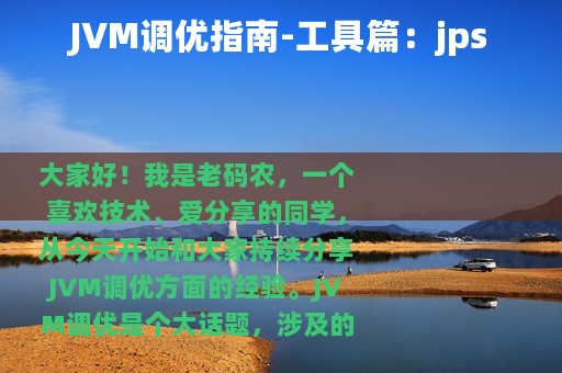 JVM调优指南-工具篇：jps