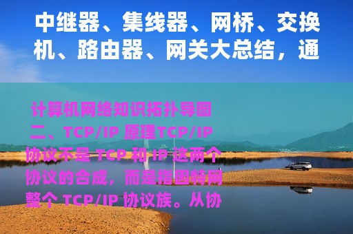 中继器、集线器、网桥、交换机、路由器、网关大总结，通俗易懂