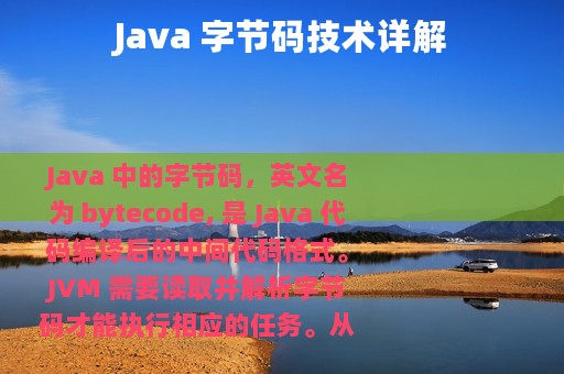 Java 字节码技术详解
