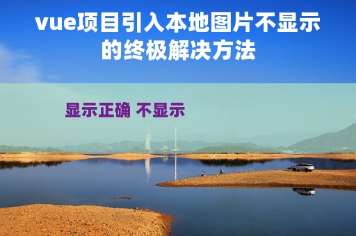 vue项目引入本地图片不显示的终极解决方法