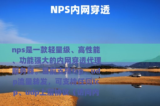NPS内网穿透