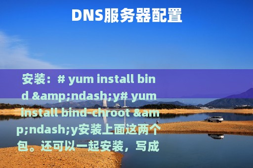 DNS服务器配置