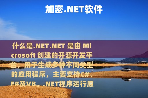 加密.NET软件