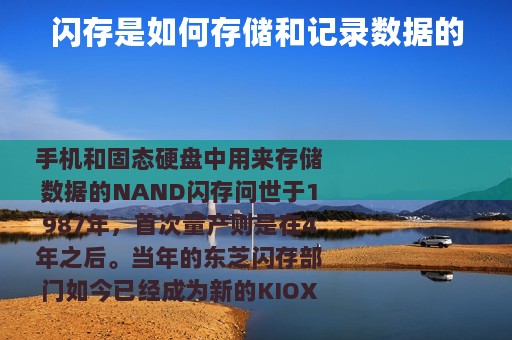 闪存是如何存储和记录数据的