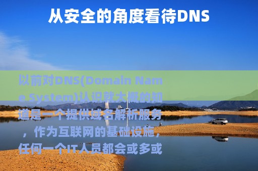 从安全的角度看待DNS