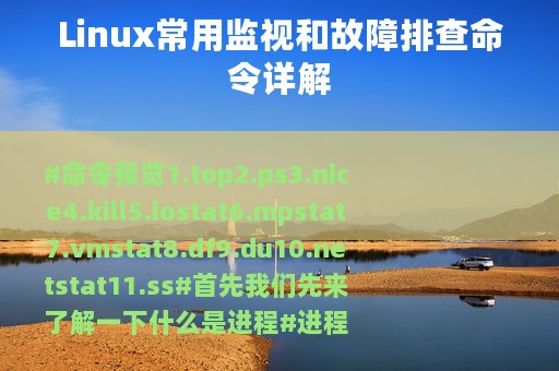 Linux常用监视和故障排查命令详解
