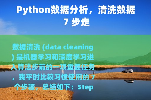 Python数据分析，清洗数据 7 步走